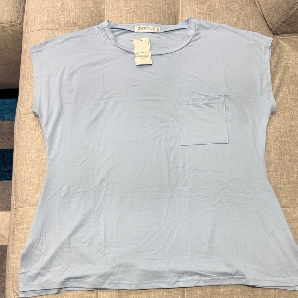 Zadig & Voltaire Sky Blue Women's Tee